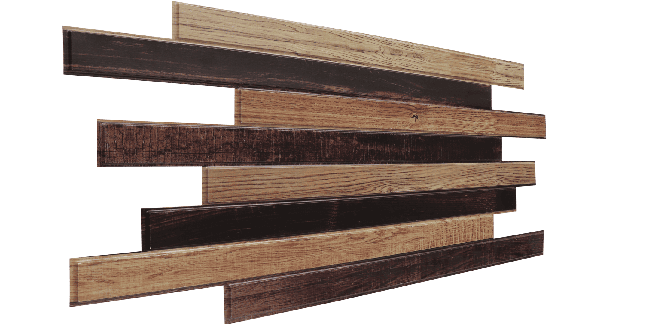 315 Red and Brown Woodn Planks SideView