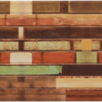 Rustic wood planks