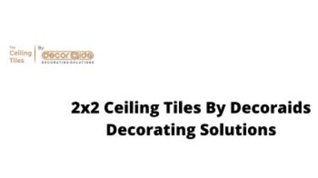 2x2 Ceiling Tiles By Decoraids Decorating Solutions 1 shot 1