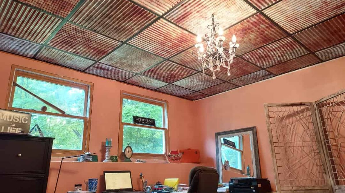 The Pros and Cons of Tin Ceiling Tiles 1 Pros and Cons of Tin Ceiling Tiles