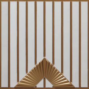 6010-Arc Edge-Antique White-Glue Up