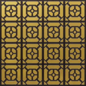 102-Metro Blocks-Antique Brass-Glue Up Only