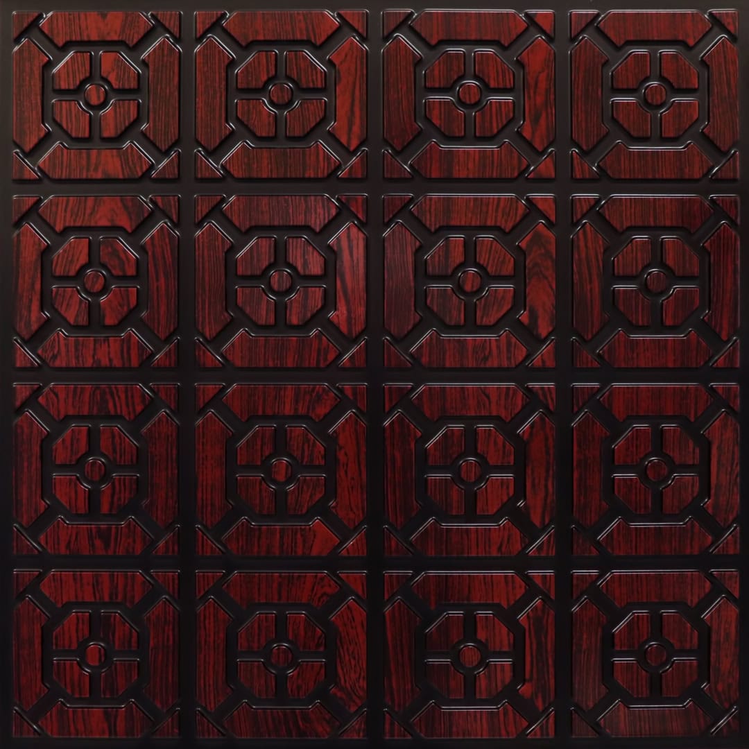 102-Metro Blocks-Antique Rosewood-Glue Up Only