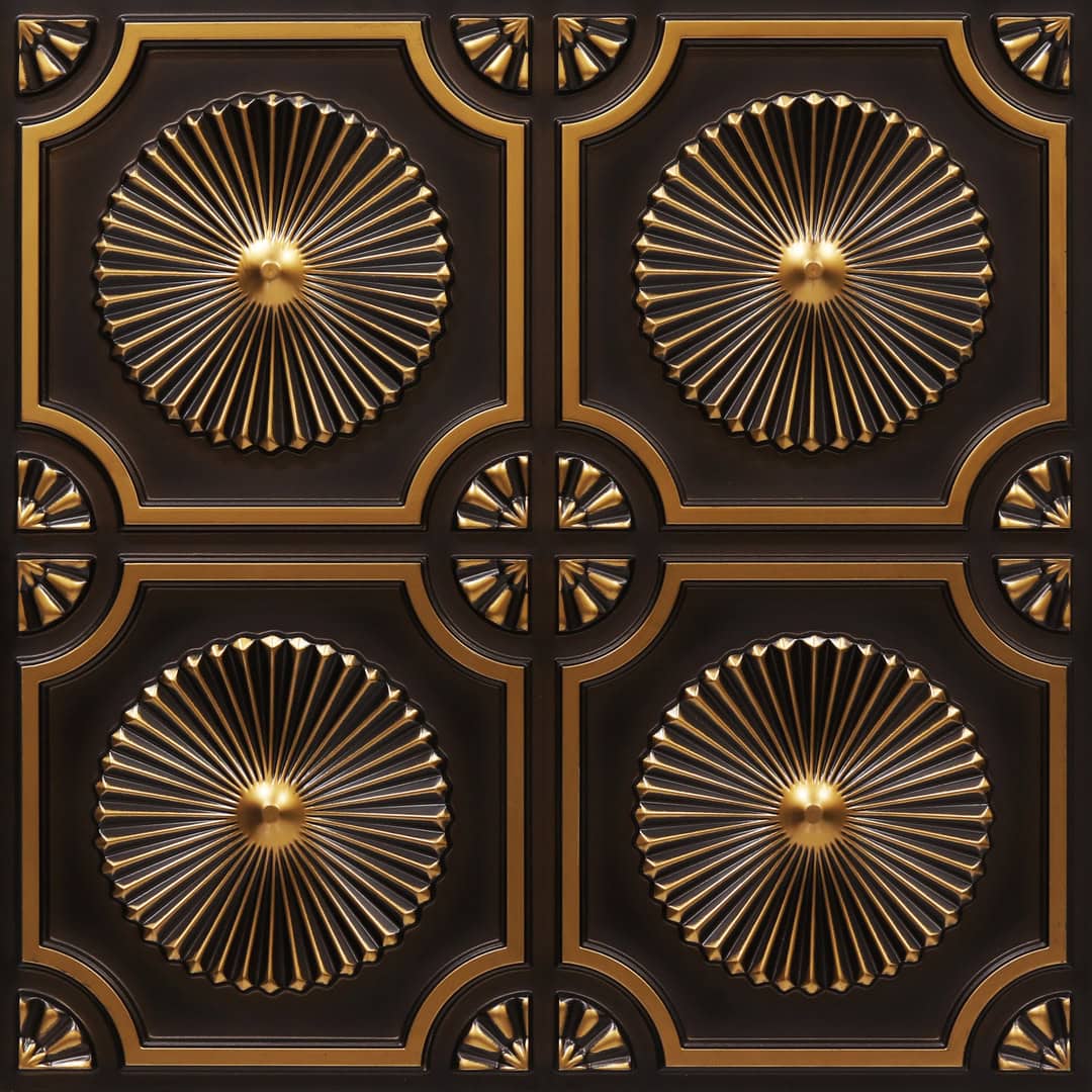 106-Starburst-Antique Gold-Glue Up Only