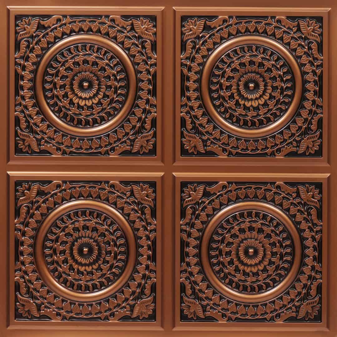 117-Aaranya-Antique Copper-Glue Up Only