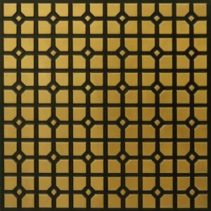 122-Mosaic-Antique Brass-Glue Up Only