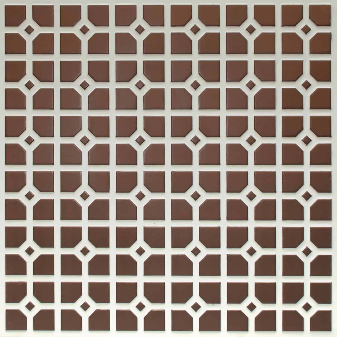 122-Mosaic-Antique Mocha-Glue Up Only