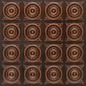 128-Chakra-Antique Copper-Glue Up Only