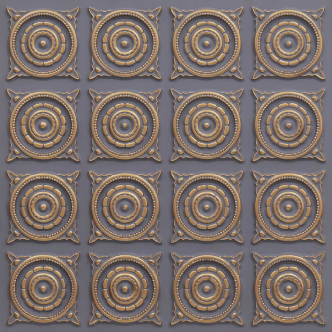 128-Chakra-Royal Gray-Glue Up Only