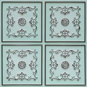 130-Shringar-Aqua Tin-Glue Up Only