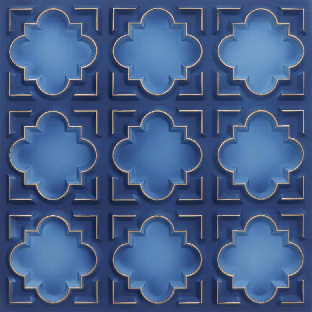 142-Haveli-Golden Swan-Glue Up Only