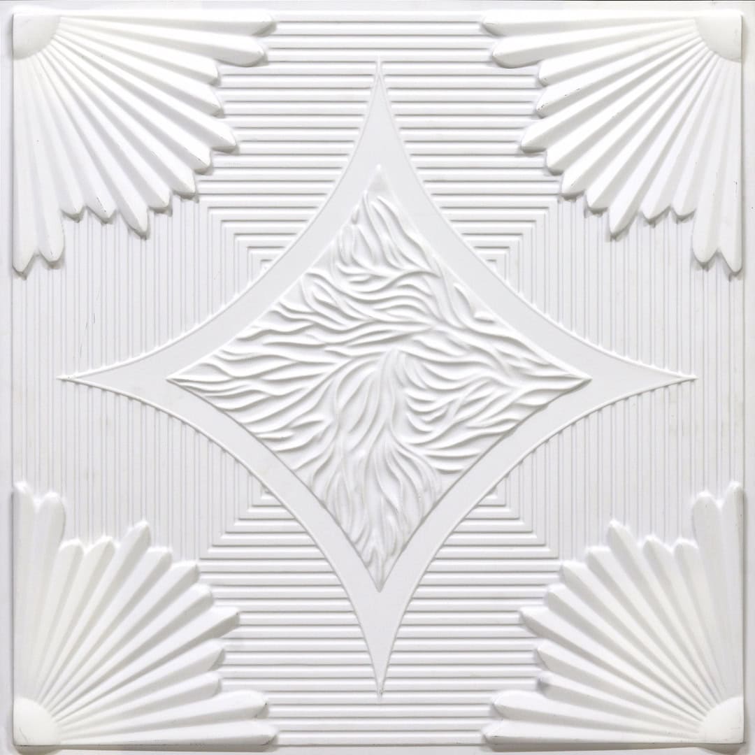 201-Starflare-White Matt-Glue Up and Grid Both