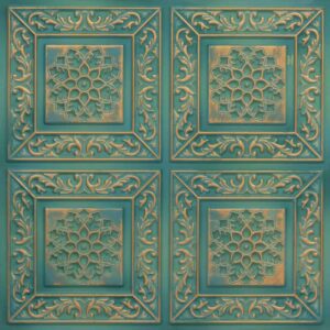 203-Heritage Bloom-Vintage Tin-Glue Up Only