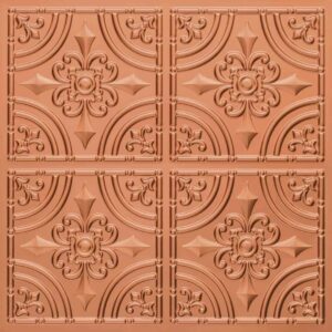 205-Iron Fleur-Copper-Glue Up Only