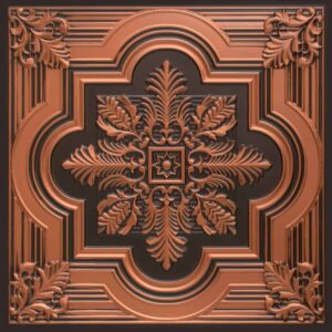 206-Crown Jewel-Antique Copper-Glue Up and Grid Both