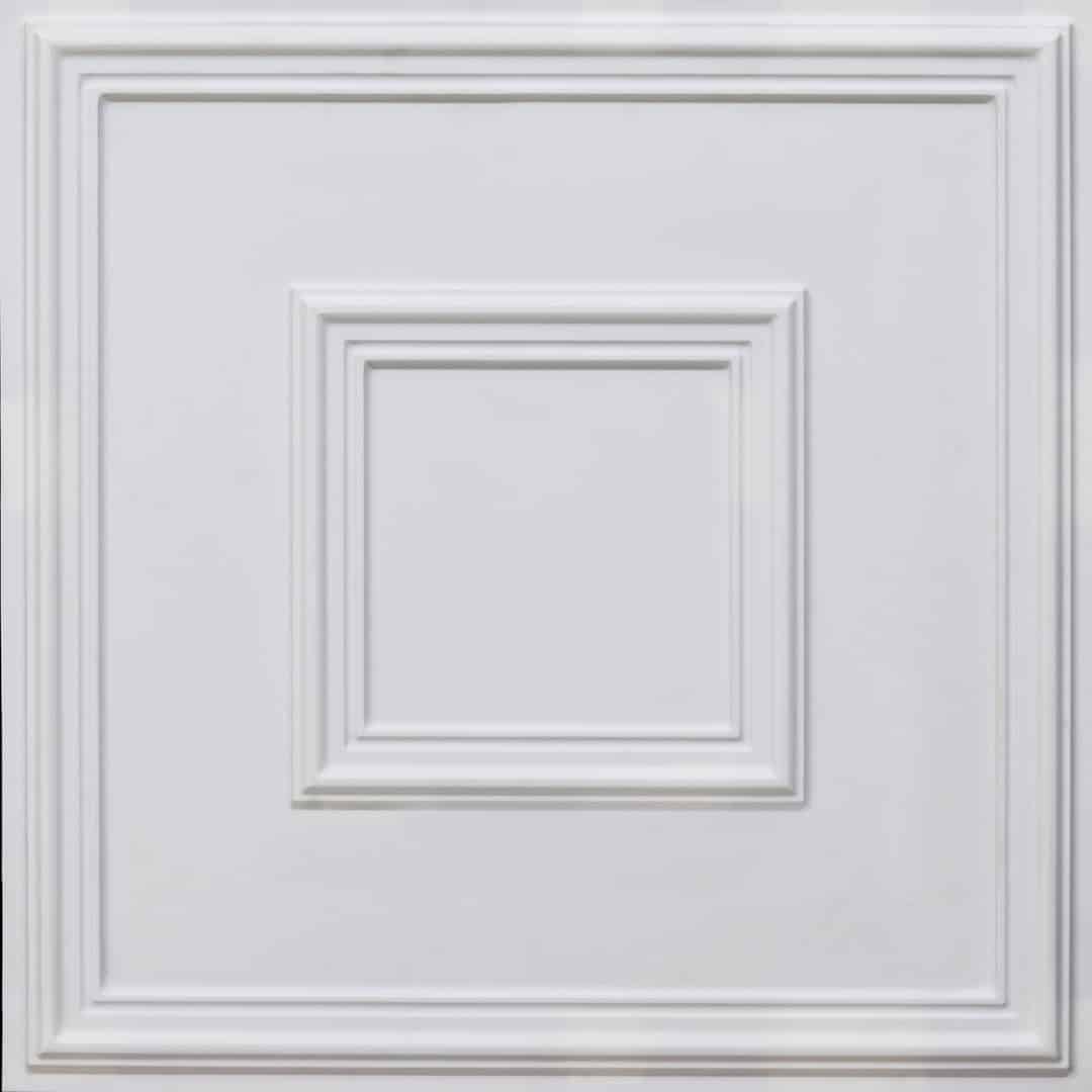 208-Rustic Frame-White Matt-Glue Up and Grid Both