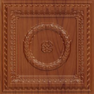 210-Empire Ring-Cherry Wood-Glue Up and Grid Both