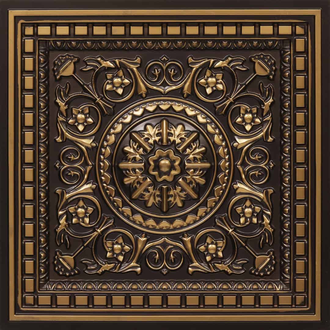 215-Rosaria-Antique Gold-Glue Up and Grid Both