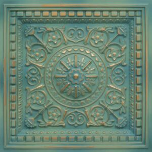 215-Rosaria-Vintage Tin-Glue Up and Grid Both