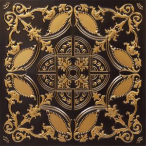 218-Regal Lattice-Antique Gold-Glue Up and Grid Both