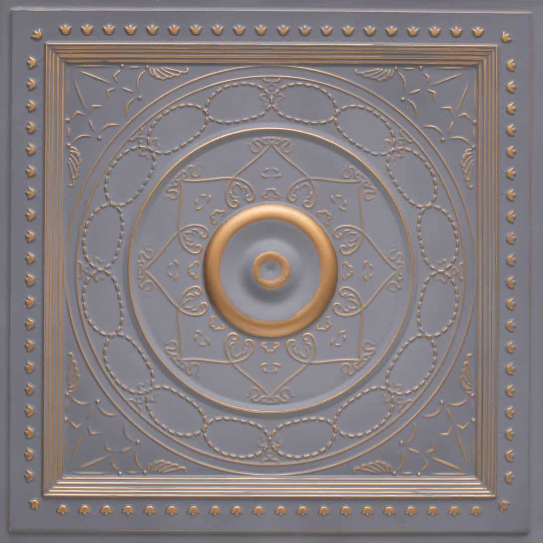 221-Vintage Medallion-Royal Grey-Glue Up and Grid Both