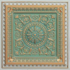 223-Heritage Charm-Arabian Green-Glue Up and Grid Both