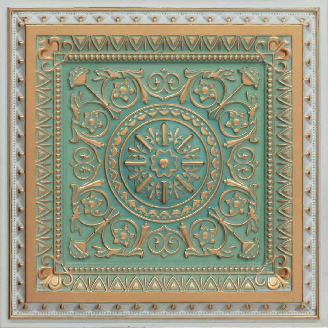 223-Heritage Charm-Arabian Green-Glue Up and Grid Both