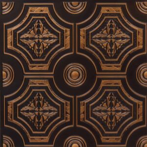 227-Fleur-Antique Gold-Glue Up Only