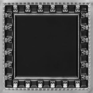 236-Lotus Crest-Antique Silver-Grid