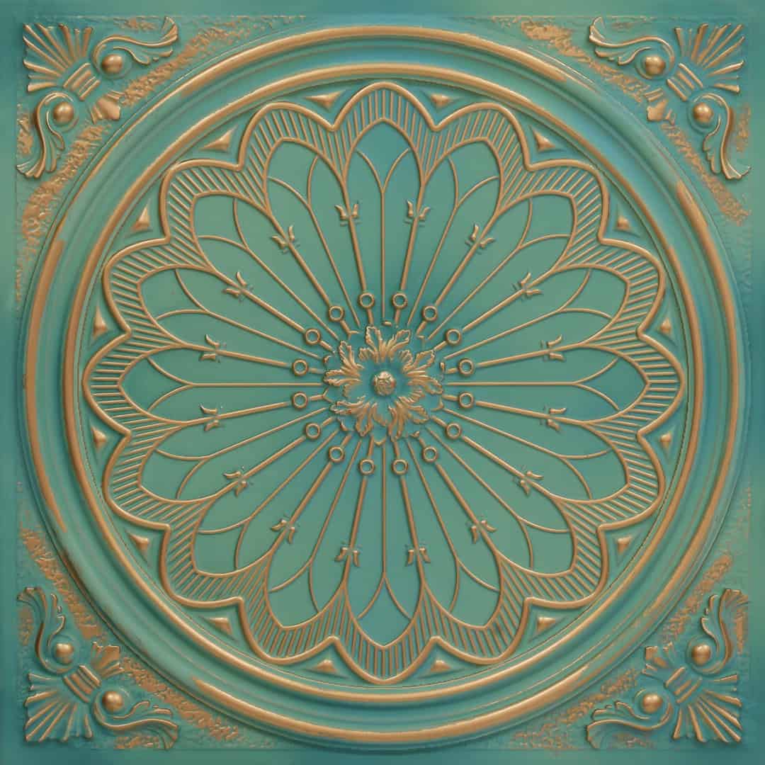 238-Radiance-Vintage Tin-Glue Up and Grid Both