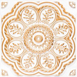 240-Heritage Mandala-Antique White-Glue Up Only