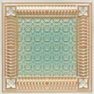 256-Florantis-Arabian Green-Glue Up and Grid Both