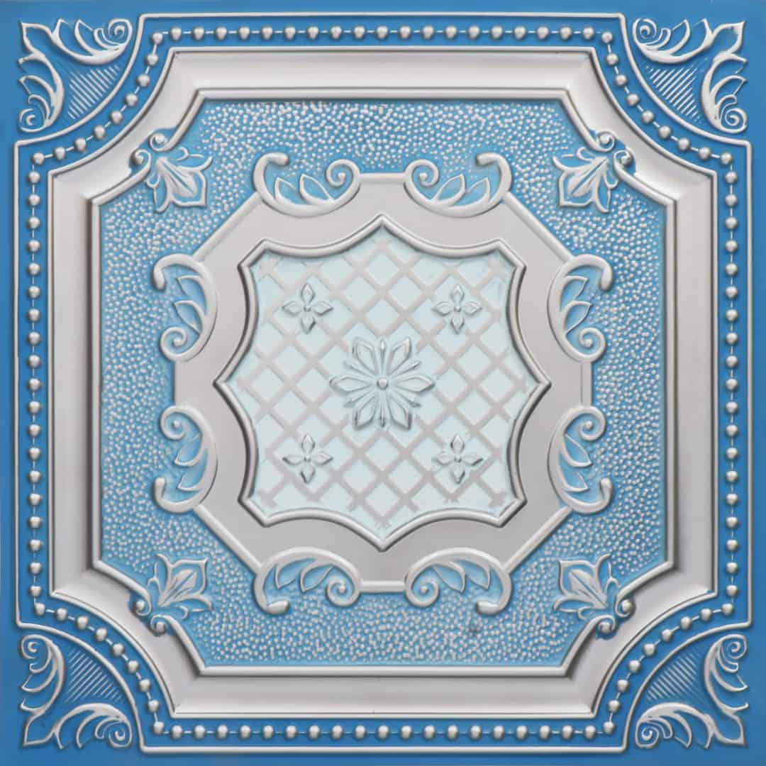 258-Garden Frame-Blue Dove-Glue Up and Grid Both