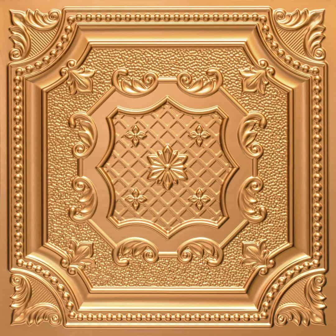 258-Garden Frame-Gold-Glue Up and Grid Both