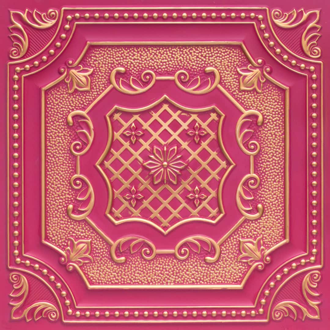 258-Garden Frame-Royal Ruby-Glue Up and Grid Both