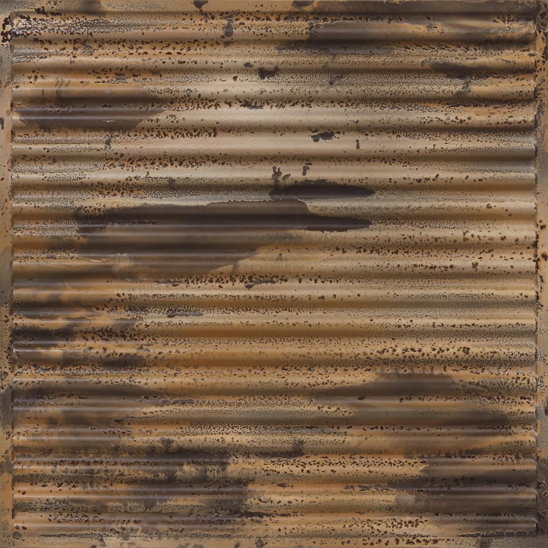 261-Corruga-Stained Metal-Grid