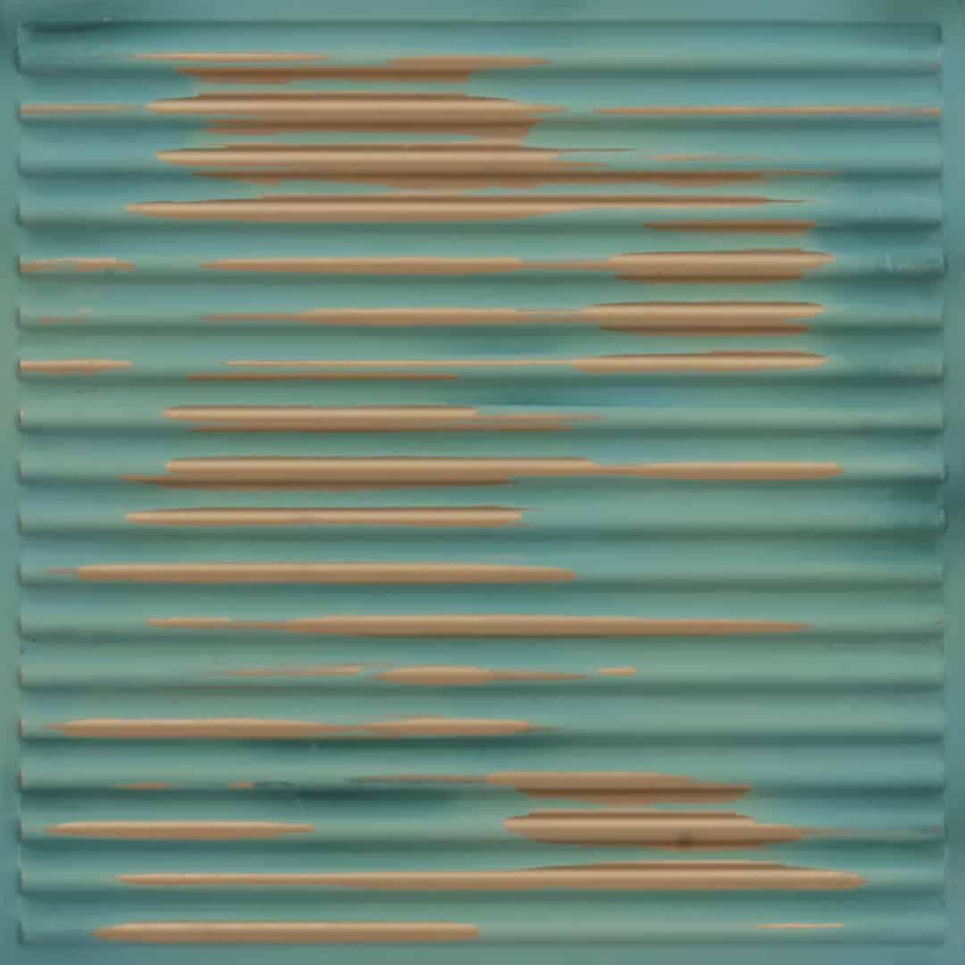 261-Corruga-Vintage Tin-Grid