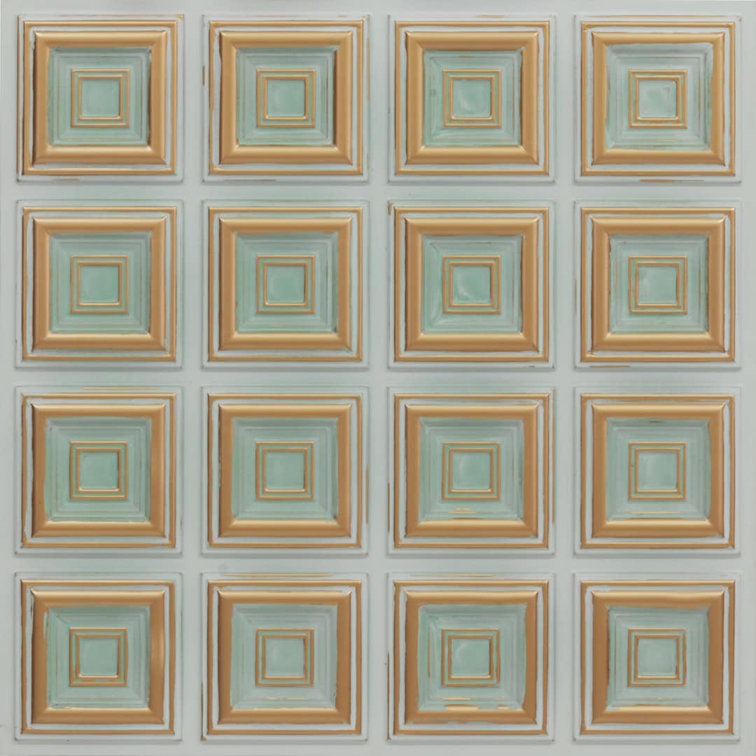 270-Golden Steps-Arabian Green-Glue Up Only