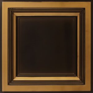 274-Radiant Frame-Antique Gold-Grid