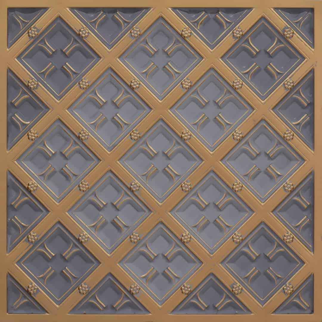 279-Florix-Royal Gray-Grid