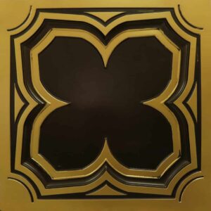 287-Golden Arch-Antique Brass-Grid