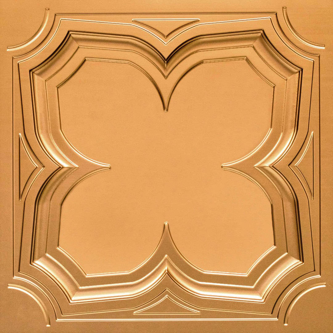 287-Golden Arch-Gold-Grid