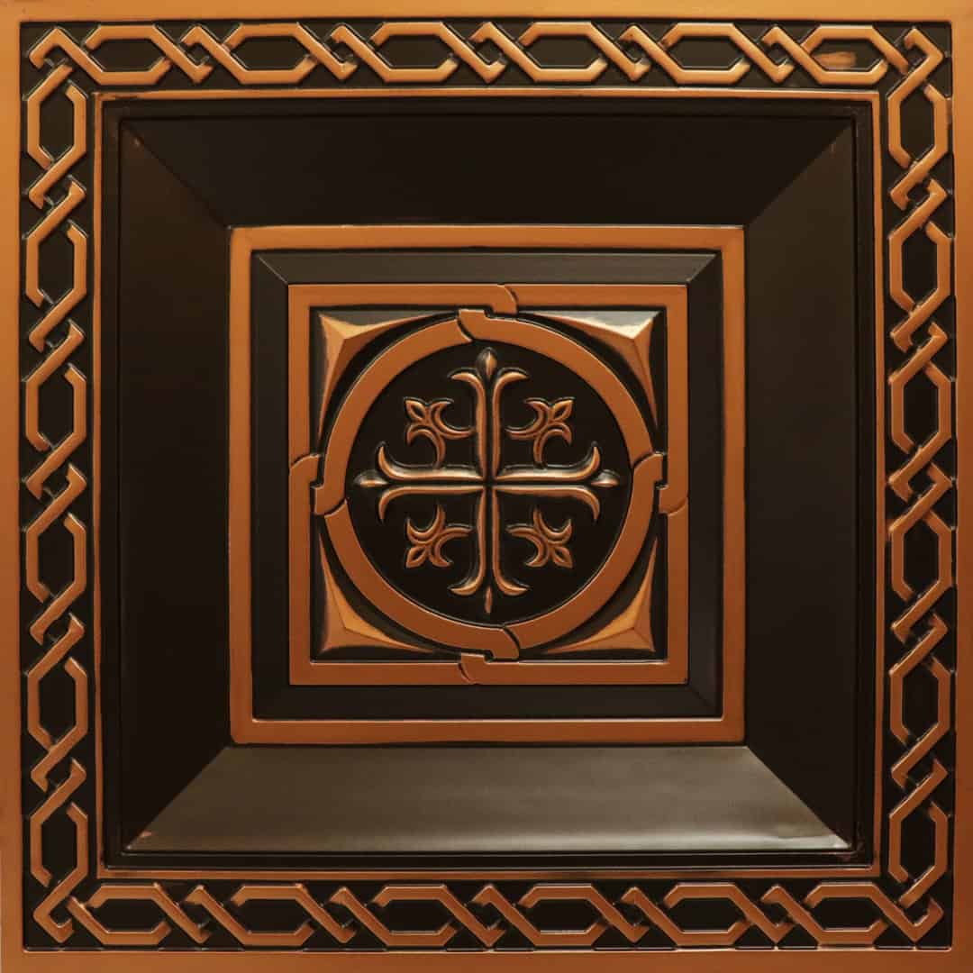 288-Antique Crest-Antique Copper-Grid