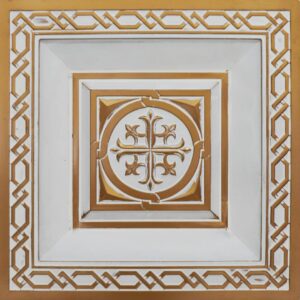 288-Antique Crest-Antique White-Grid