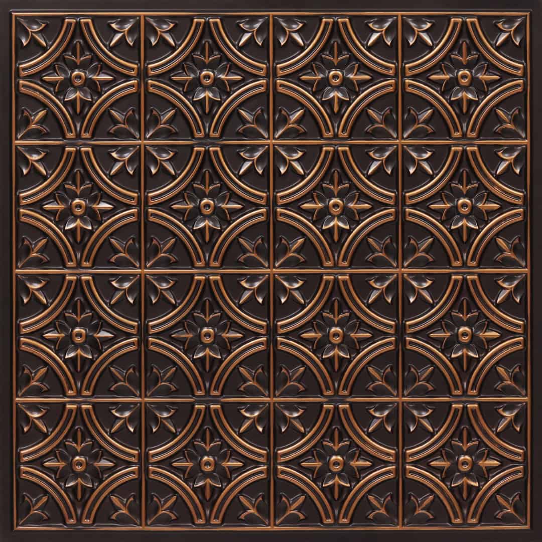 290-Petals-Antique Copper-Grid