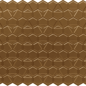 6002-Hexa Grid-Gold-Glue Up