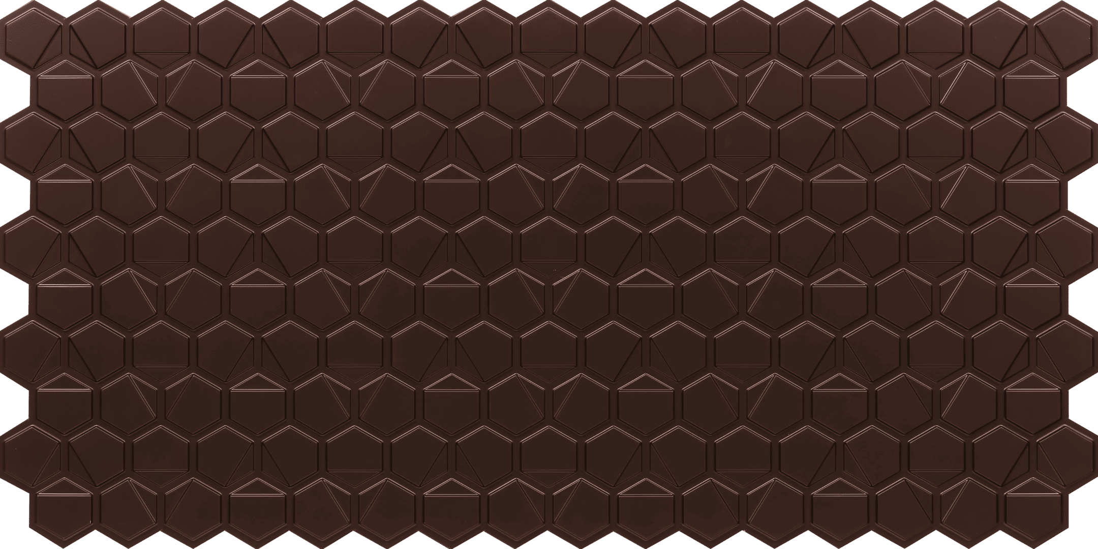 6002-Hexa Grid-Mocha-Glue Up