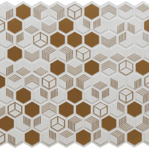 6003-Graphite Hive-Antique White-Glue Up