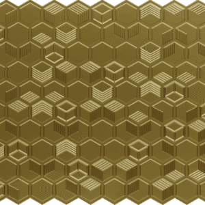 6003-Graphite Hive-Brass-Glue Up