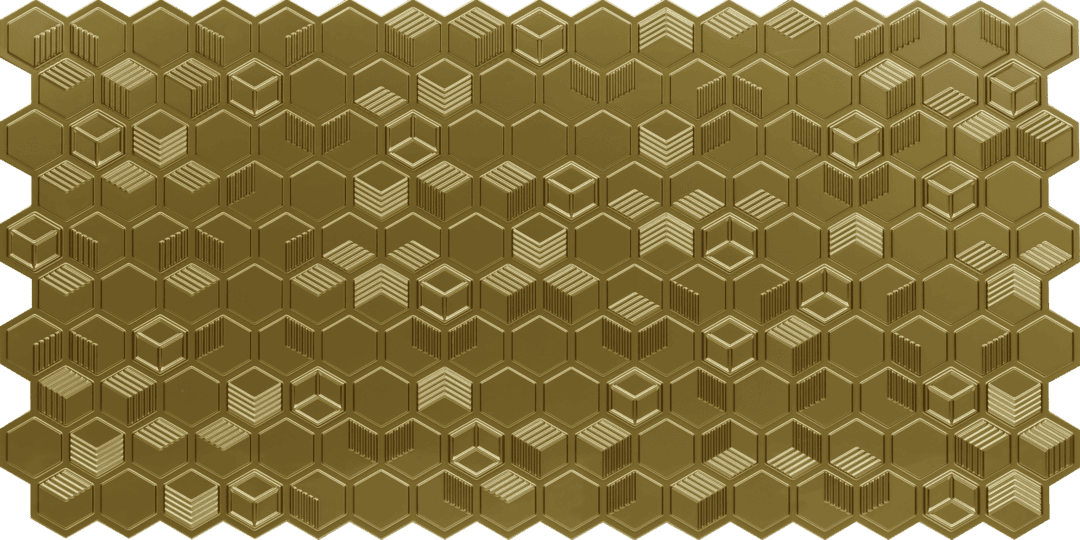 6003-Graphite Hive-Brass-Glue Up